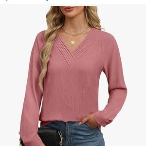 NWT Elegant Women's Pink Top